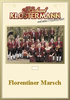 Musiknoten Florentiner Marsch, Fucik/Klostermann