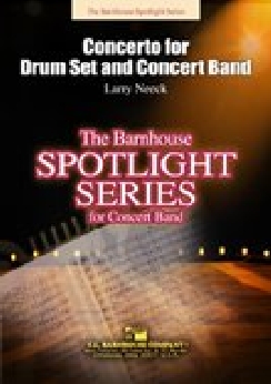 Musiknoten Concerto for Drum Set and Concert Band, Neeck