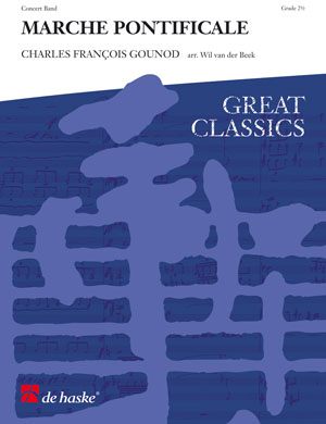Musiknoten Marche Pontificale - Vatikanhymne, Charles Gounod/Wil van der Beek