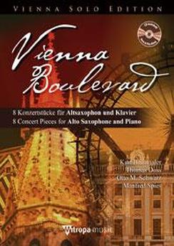 Musiknoten Vienna Boulevard - 8 Konzertstücke für Altsaxophon und Klavier