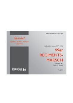 Musiknoten 99er Regimentsmarsch, Hunyaczek/Rundel