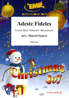 Musiknoten Adeste Fideles, Marcel Saurer