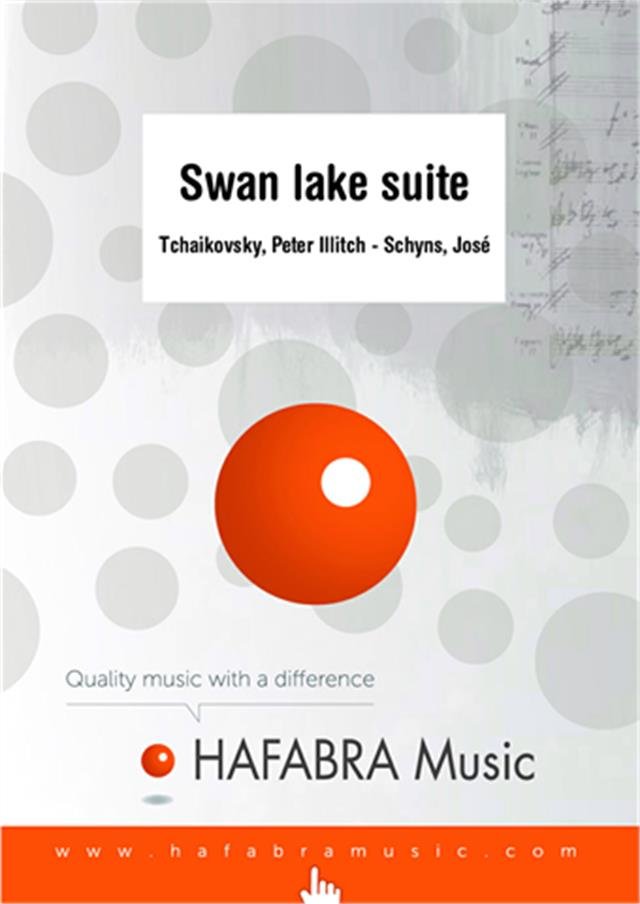 Musiknoten Swan Lake Suite, Tschaikovsky/Schyns