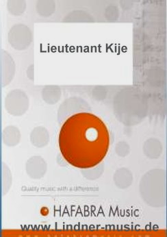 Musiknoten Lieutenant Kije, Prokofieff/Schyns