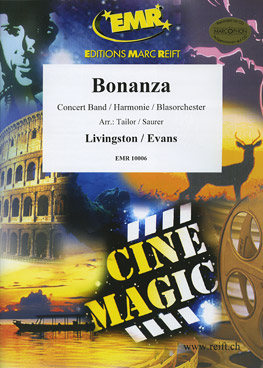 Musiknoten Bonanza, Livingstone & Evans, Saurer