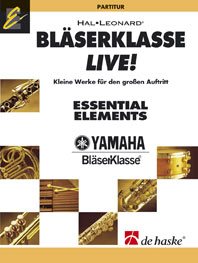 Musiknoten Bläserklasse live! de Haan, Partitur