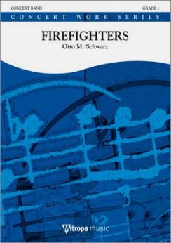 Musiknoten Firefighters, Schwarz