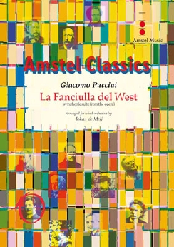 Musiknoten La Fanciulla Del West, Puccini/de Meij