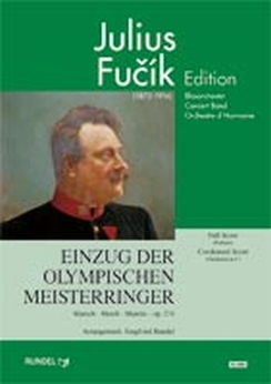 Musiknoten Einzug der Olympischen Meisterringer, Fucik/Rundel