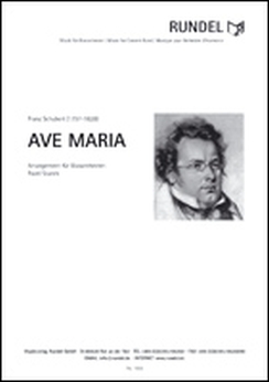 Musiknoten Ave Maria, Schubert/Stanek