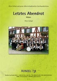 Musiknoten Letztes Abendrot, Schad