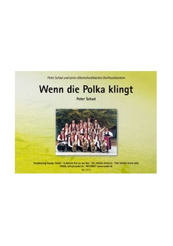 Musiknoten Wenn die Polka klingt, Schad