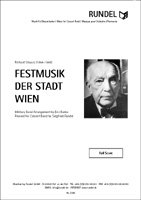 Musiknoten Festmusik der Stadt Wien, Strauss/Banks/Rundel