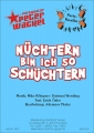 Musiknoten Nüchtern bin ich so schüchtern - Peter Wackel/Thaler