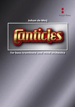 Musiknoten Canticles, Johan de Meij