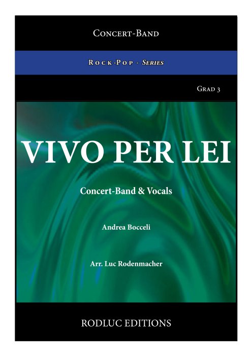 Musiknoten Vivo Per Lei, A. Bocelli/Luc Rodenmacher - nicht mehr lieferbar -