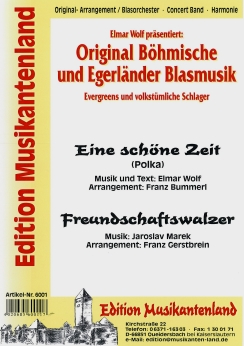 Musiknoten Eine schöne Zeit, Wolf/Bummerl