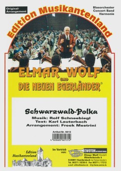 Musiknoten Schwarzwald-Polka, Schneebiegl/Mestrini