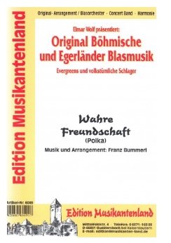 Musiknoten Wahre Freundschaft, Bummerl