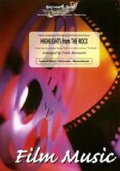 Musiknoten Highlights from The Rock, Zimmer/Bernaerts