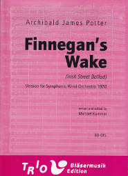 Musiknoten Finnegan's Wake, Archibald J. Potter/Kummer
