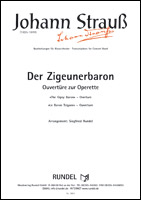Musiknoten Der Zigeunerbaron (Ouvertüre), Johann Strauß (Sohn)/Rundel