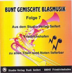 Musiknoten Bunt gemischte Blasmusik Folge 7 - CD