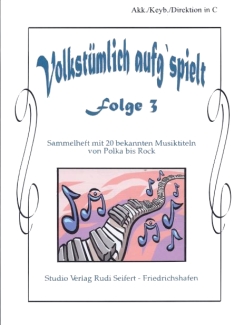 Musiknoten Volkstümlich aufg'spielt, Folge 3 - Direktion