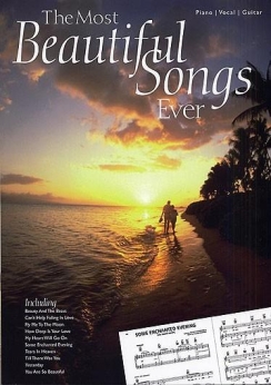 Musiknoten The most beautiful Songs ever