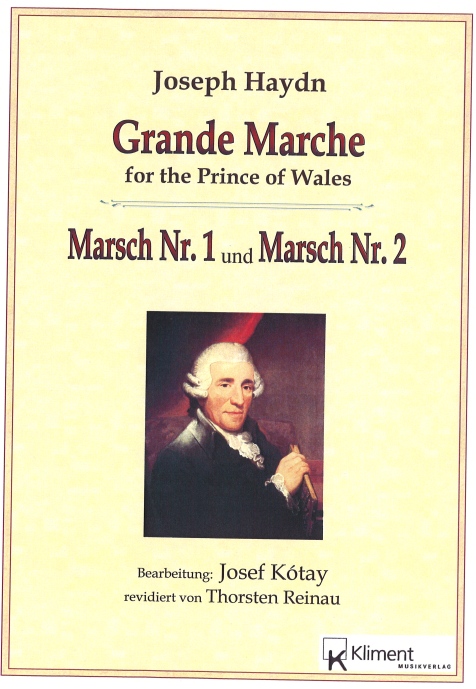 Musiknoten Grande March for the Prince of Wales, Joseph Haydn/Josef Kótay, Thorsten Reinau