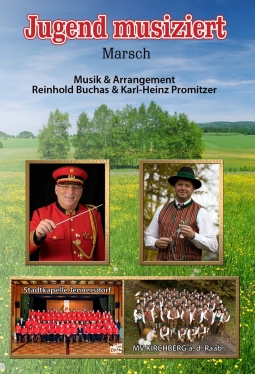 Musiknoten Jugend musiziert, Reinhold Buchas, Karl-Heinz Promitzer