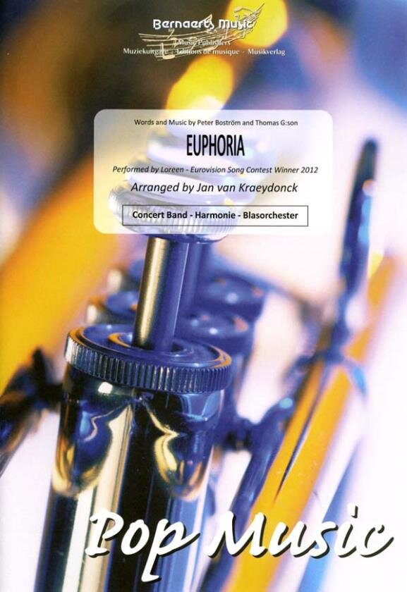 Musiknoten Euphoria, Loreen/Jan van Kraeydonck