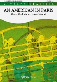 Musiknoten An American in Paris, Gershwin/Cesarini