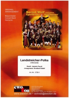 Musiknoten Landstreicher-Polka, Zvacek/Knittel