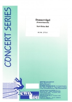 Musiknoten Donnervögel, Karl-Heinz Bell