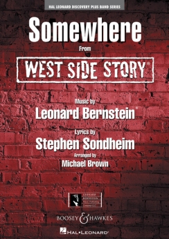 Musiknoten Somewhere, Bernstein/Brown