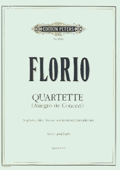 Musiknoten Quartette, Caryl Florio