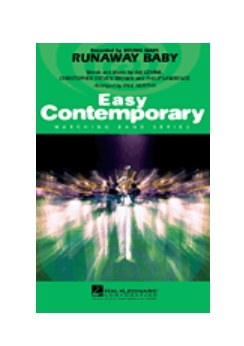 Musiknoten Runaway Baby, Bruno Mars/Paul Murtha - MB