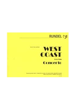 Musiknoten Westcoast Concerto, Kees Vlak