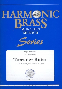 Musiknoten Tanz der Ritter, Serge Prokofieff/Hans Zellner