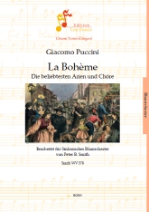 Musiknoten La Bohème, Giacomo Puccini/Peter B. Smith