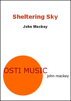 Musiknoten Sheltering Sky, John Mackey