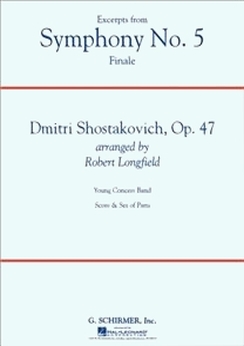 Musiknoten Symphony No. 5 Excerpts, Shostakovich/Longfield - Nicht mehr lieferbar