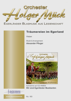 Musiknoten Träumereien im Egerland, Alexander Pfluger