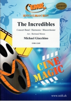 Musiknoten The Incredibles, Michael Giacchino/Moren