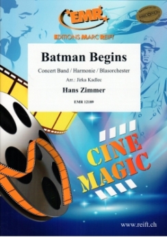 Musiknoten Batman Begins, Hans Zimmer/Kadlec