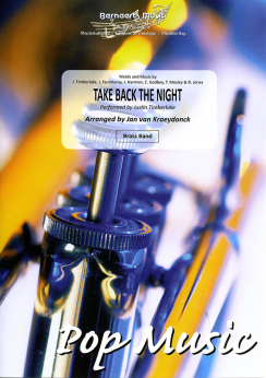 Musiknoten Take Back The Night, Justin Timberlake/Jan van Kraeydonck - Brass Band
