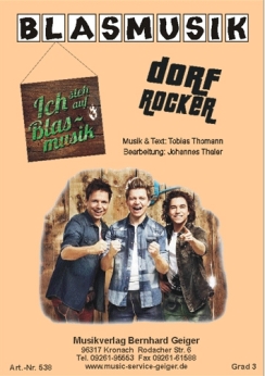Musiknoten Blasmusik - Dorfrocker, Johannes Thaler