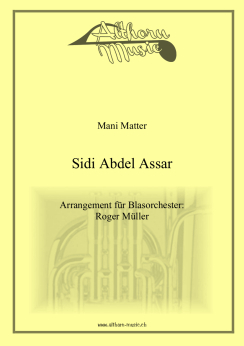 Musiknoten Sidi Abdel Assar, Mani Matter/Roger Müller