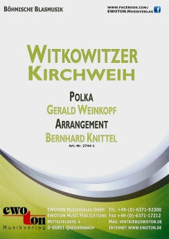 Musiknoten Witkowitzer Kirchweih, Frantisek Manas/Bernhard Knittel